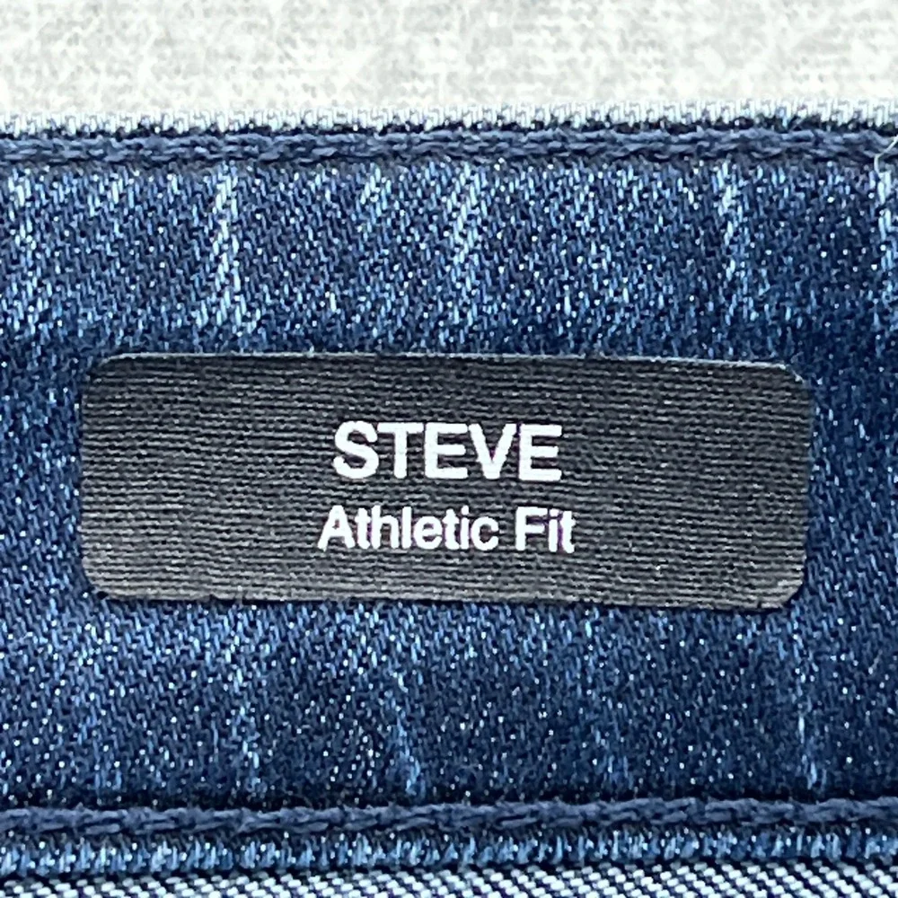Mavi Steve Jeans‎ Men's 34x32* Blue Athletic Fit Dark Wash Stretch Denim Comfort